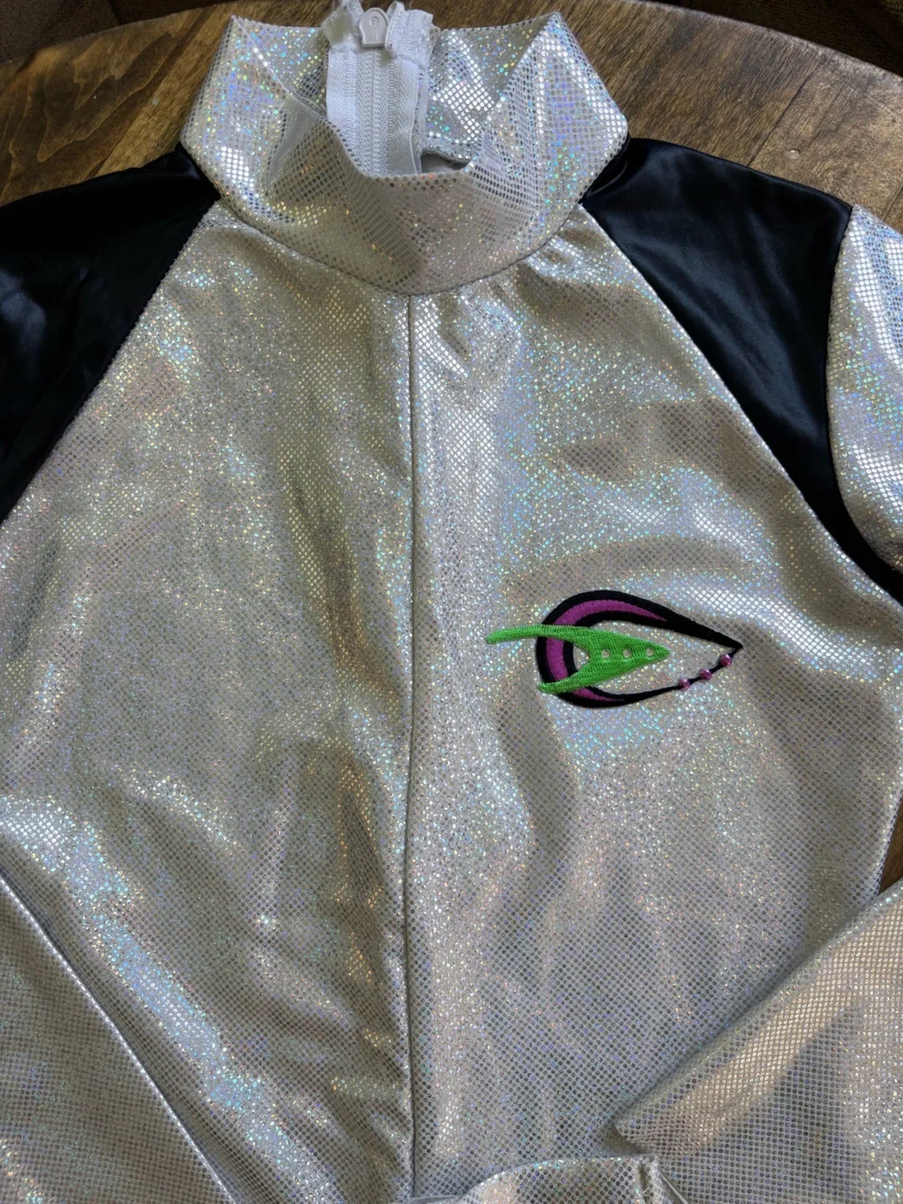 Kids Metallic Alien Halloween Costume